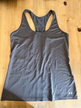 Under Armour Grey Racerback Tank Top
